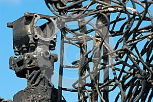 Mysterious scrap metal photo