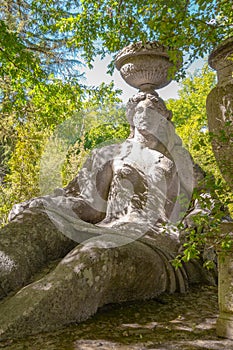 Mysterious Sculpture in Park of the Monsters