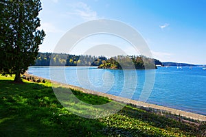 Mystery Bay, Marrowstone island. Olympic Peninsula. Washington State.