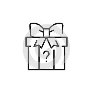 Mystery Gift Box Icon