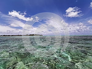 Mystery island Ocean view @ Vanuatu