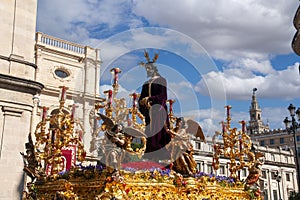 mystery passage of the Jesus captive of Santa Genova, holy week in Seville, holy week in Seville, Spain