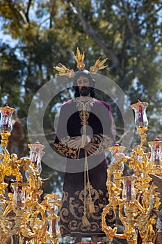 mystery passage of the Jesus captive of Santa Genova, holy week in Seville, holy week in Seville, Spain
