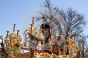 mystery passage of the Jesus captive of Santa Genova, holy week in Seville, holy week in Seville, Spain