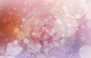 Mystic color abstract background, circle bokeh