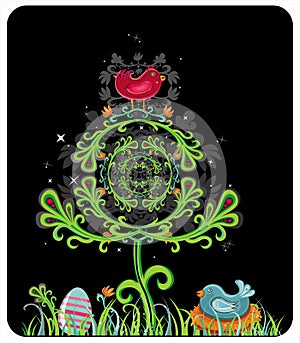 Mystic Easter card