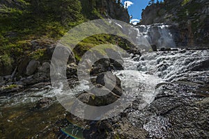 Mystic Falls Yellowstone National Park