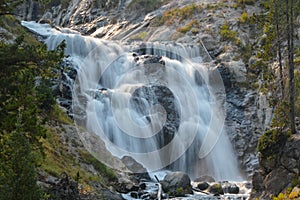 Mystic Falls, Yellowstone National Park, USA