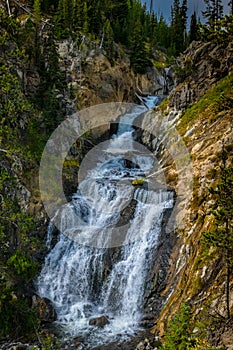 Mystic Falls - Yellowstone National Park, Wyoming