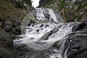 Mystic Falls in Yellowstone