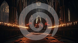 Mystic Gothic Church Panorama