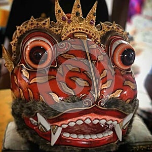Mystic Mask from bali indonesia for aniversery photo