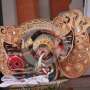 Mystic Mask from bali indonesia for aniversery photo