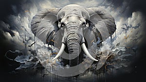 Mystic Pachyderm Mandala