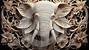 Mystic Pachyderm Mandala