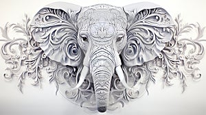 Mystic Pachyderm Mandala