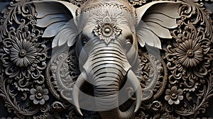 Mystic Pachyderm Mandala