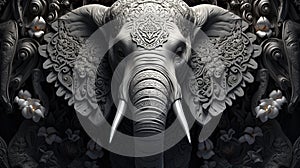 Mystic Pachyderm Mandala