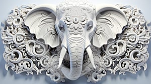 Mystic Pachyderm Mandala