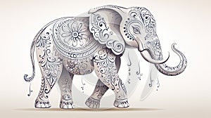 Mystic Pachyderm Mandala