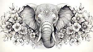 Mystic Pachyderm Mandala