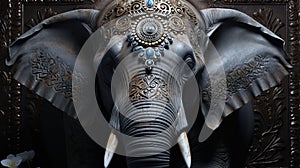 Mystic Pachyderm Mandala