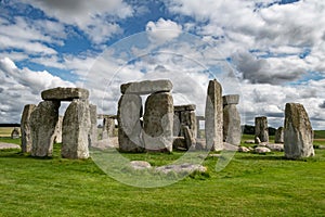 Mystic Stone Formation Of Stonehenge Near Salisbury In The UK