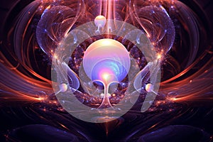 Mystical Fractal Orb and Energy