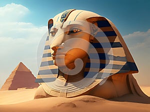 Mystical Guardian: Experience the Magnificence of the Sphinx in our Breathtaking Picture