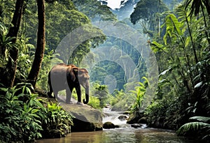 A mystical land of rainforests and jungles- filled with exotic animals