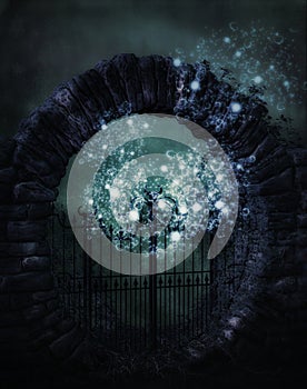 Mystical moon gate