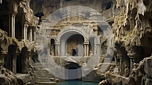 Mystical Overgrown Grottos and Archways by the Water