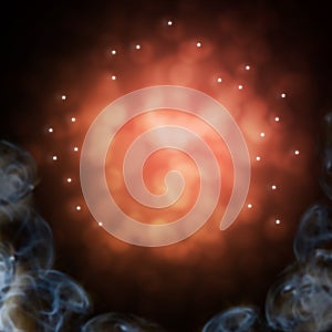 Mystical Smokey Sparkle Background