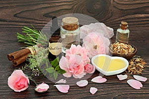 Mystical and Wiccan Magical Love Potion Ingredients