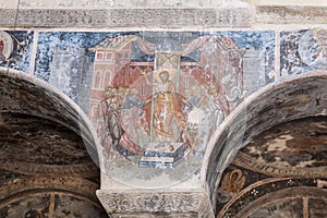 Mystras Frescoes Byzantine Church