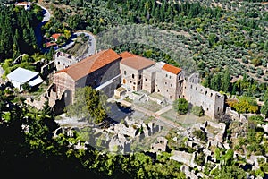 Mystras (Taigetos) is located in Greece. It is a very beautiful city for holidays