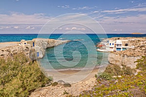 Mytakas beach, Milos island, Greece