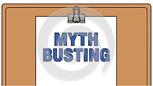 Myth Busting Concept