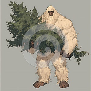 The Mythical Mammoth: Festive Fantasy Creature
