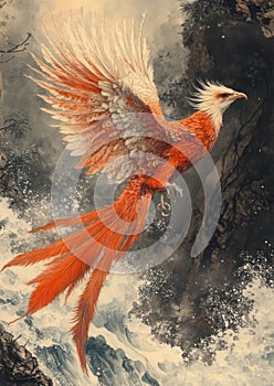 Phoenix Rising from the Flames photo