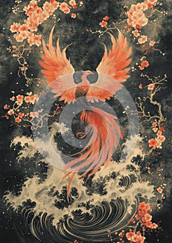 Phoenix Rising from the Flames photo