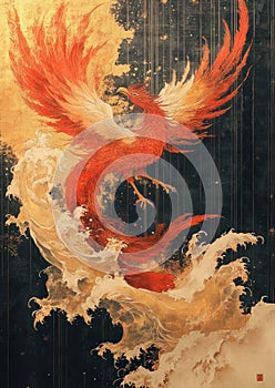 Phoenix Rising from the Flames photo