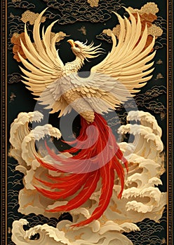 Phoenix Rising from the Flames photo