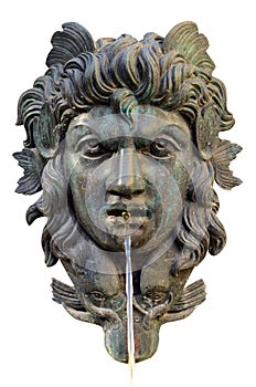 Mythological Fountain Face