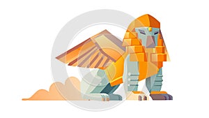 Mythological Griffin Creature Vector - Fantasy and Ancient Icon, vector design Generative AI