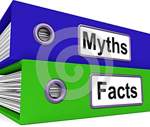 Myths Facts Folders Mean Factual photo
