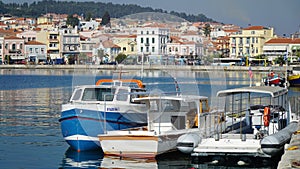 Mytilene. Harbor