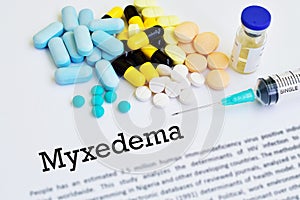 Myxedema disease treatment