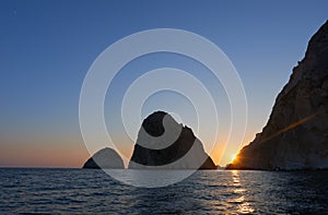 Myzithres sunset - Zakynthos