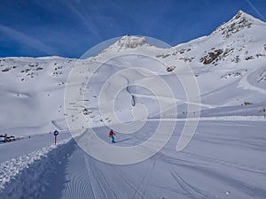 Mölltaler Gletscher - Perfectly groomed slopes